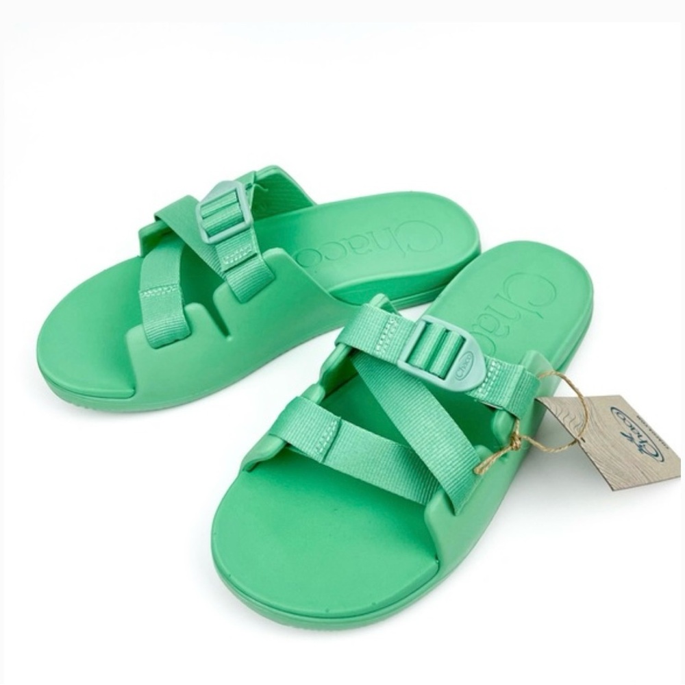 Chaco Chillos Kids Sandals in Jade Size 6